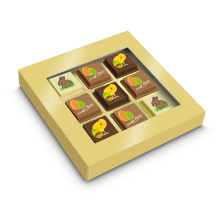 Geschenkdoosje met 9 paaspralines - Topgiving